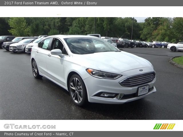 2017 Ford Fusion Titanium AWD in Oxford White