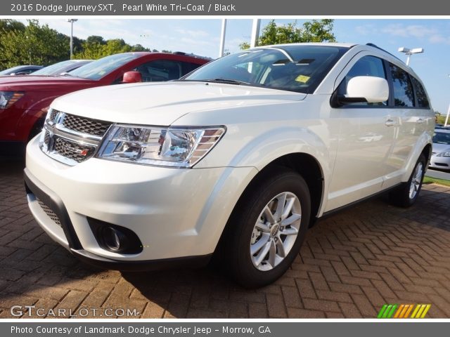 2016 Dodge Journey SXT in Pearl White Tri-Coat