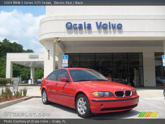 2004 BMW 3 Series 325i Sedan in Electric Red