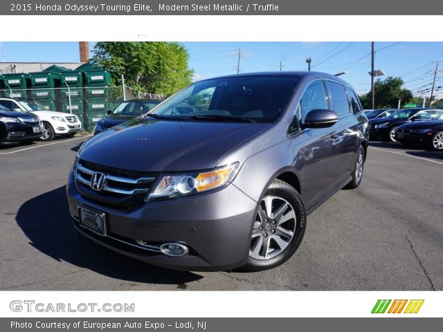 2015 Honda Odyssey Touring Elite in Modern Steel Metallic