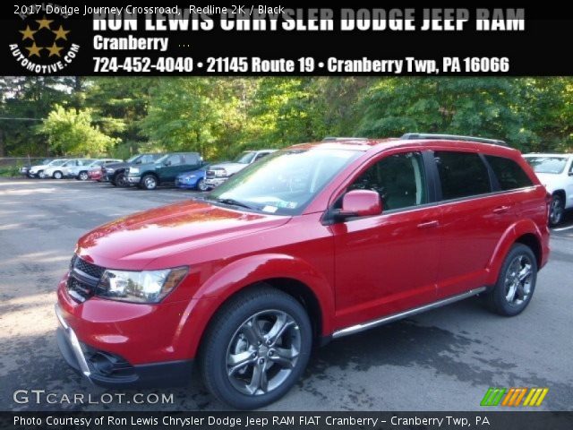 2017 Dodge Journey Crossroad in Redline 2K