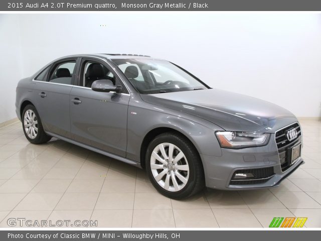 2015 Audi A4 2.0T Premium quattro in Monsoon Gray Metallic