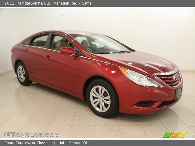 2011 Hyundai Sonata GLS in Venetian Red