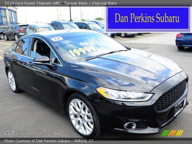 2014 Ford Fusion Titanium AWD in Tuxedo Black