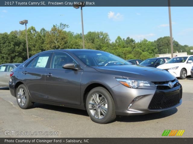 2017 Toyota Camry SE in Predawn Gray Mica