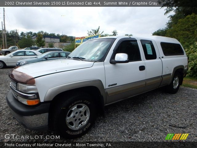 2002 Chevrolet Silverado 1500 LS Extended Cab 4x4 in Summit White