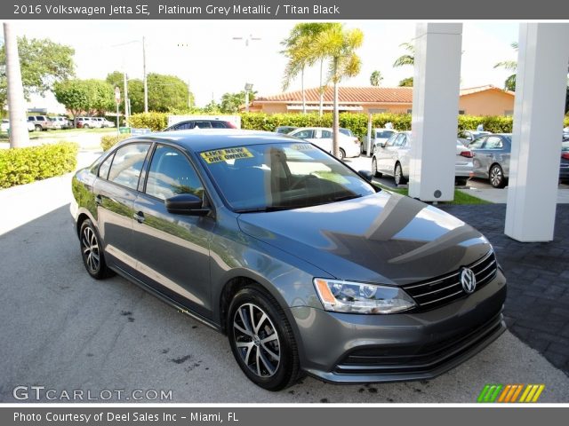 2016 Volkswagen Jetta SE in Platinum Grey Metallic