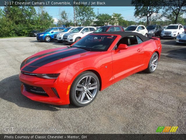 2017 Chevrolet Camaro LT Convertible in Red Hot