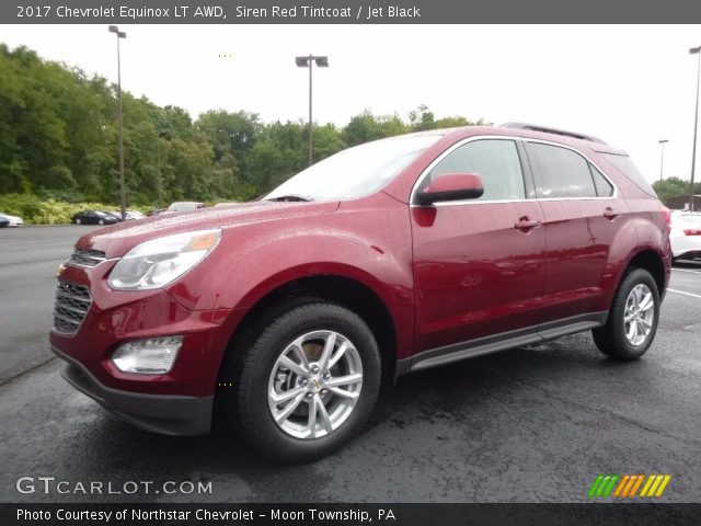 2017 Chevrolet Equinox LT AWD in Siren Red Tintcoat