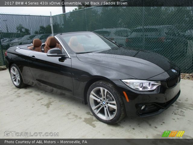 2017 BMW 4 Series 430i xDrive Convertible in Jet Black