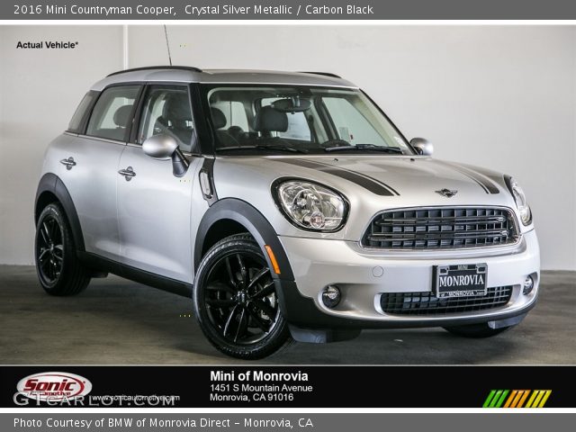 2016 Mini Countryman Cooper in Crystal Silver Metallic