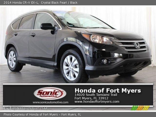 2014 Honda CR-V EX-L in Crystal Black Pearl