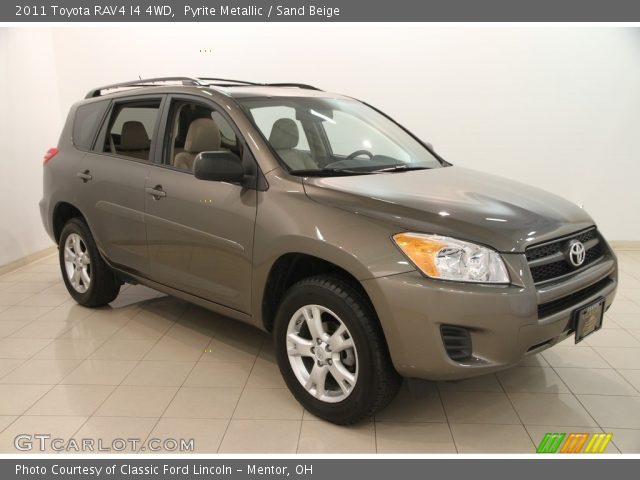2011 Toyota RAV4 I4 4WD in Pyrite Metallic