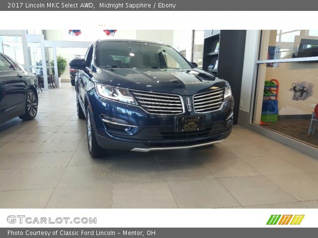 2017 Lincoln MKC Select AWD in Midnight Sapphire
