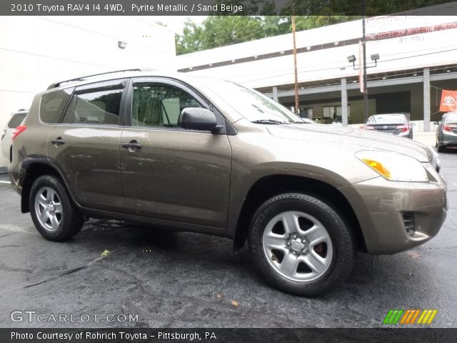 2010 Toyota RAV4 I4 4WD in Pyrite Metallic