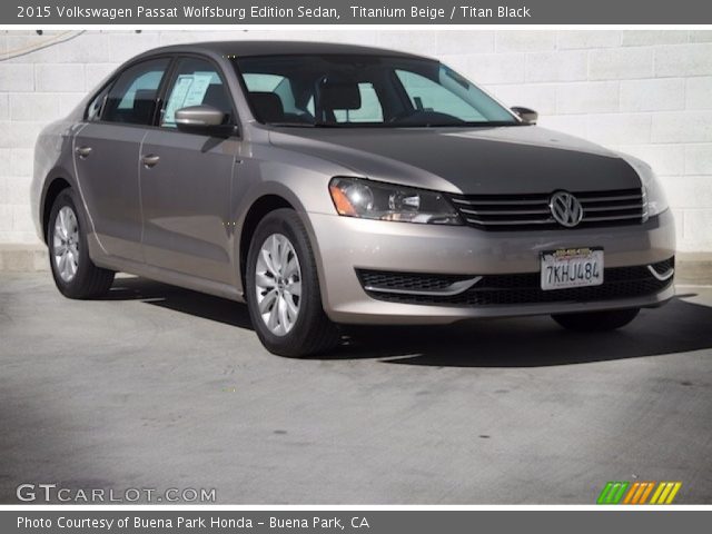 2015 Volkswagen Passat Wolfsburg Edition Sedan in Titanium Beige