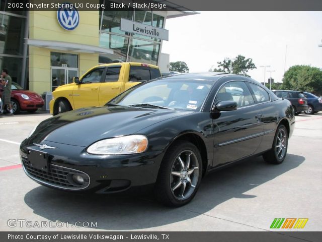 2002 Chrysler Sebring LXi Coupe in Black