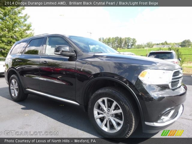 2014 Dodge Durango Limited AWD in Brilliant Black Crystal Pearl