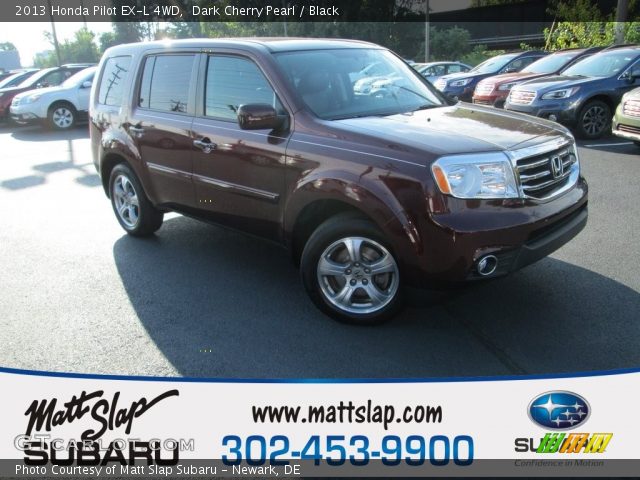 2013 Honda Pilot EX-L 4WD in Dark Cherry Pearl