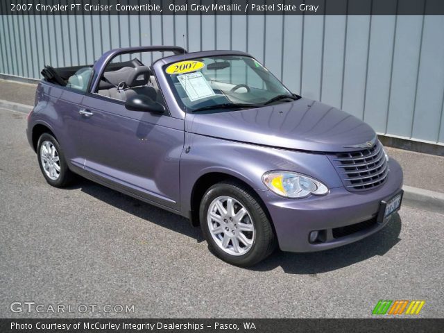 2007 Chrysler PT Cruiser Convertible in Opal Gray Metallic