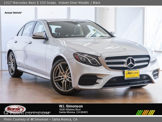 2017 Mercedes-Benz E 300 Sedan in Iridium Silver Metallic
