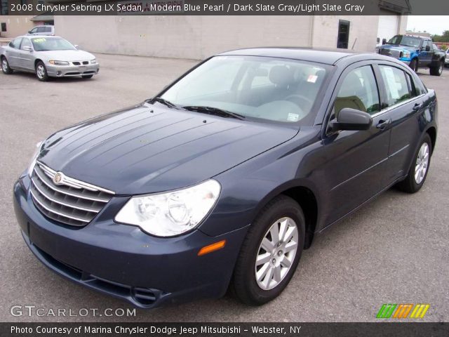 2008 Chrysler Sebring LX Sedan in Modern Blue Pearl
