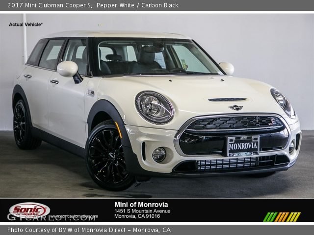 2017 Mini Clubman Cooper S in Pepper White