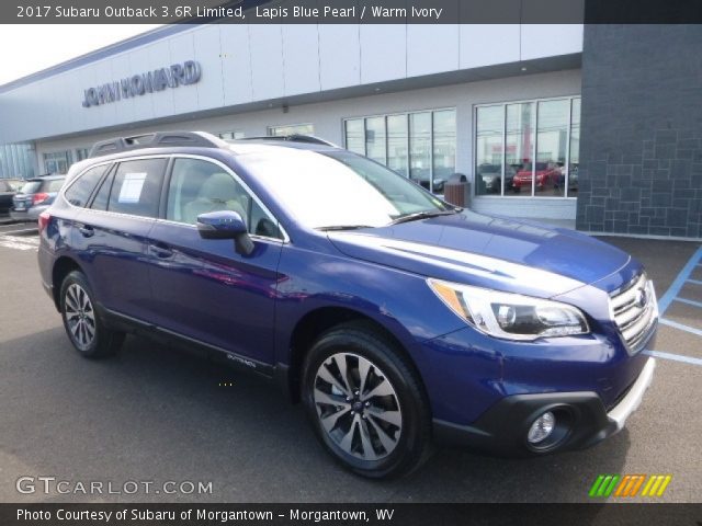 2017 Subaru Outback 3.6R Limited in Lapis Blue Pearl