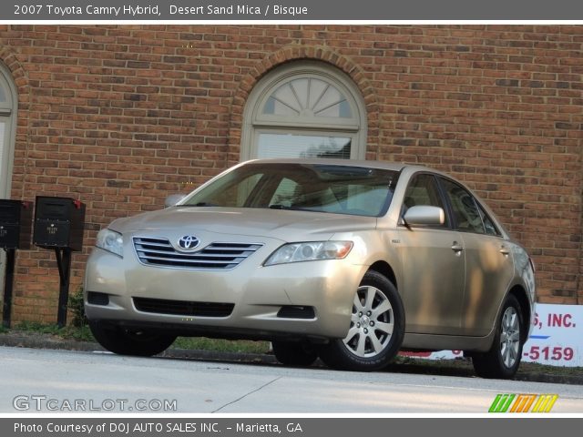 2007 Toyota Camry Hybrid in Desert Sand Mica