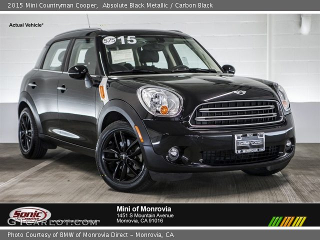 2015 Mini Countryman Cooper in Absolute Black Metallic
