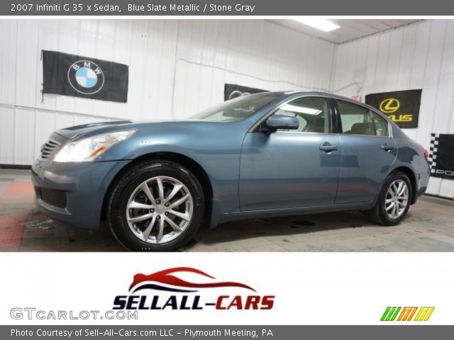 2007 Infiniti G 35 x Sedan in Blue Slate Metallic