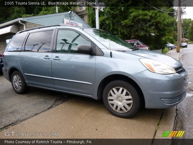 2005 Toyota Sienna LE in Blue Mirage Metallic
