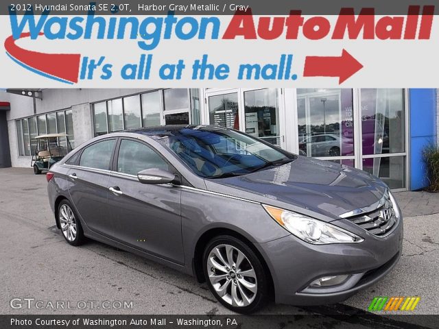 2012 Hyundai Sonata SE 2.0T in Harbor Gray Metallic