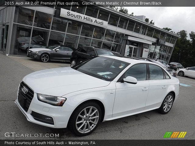 2015 Audi A4 2.0T Premium Plus quattro in Glacier White Metallic