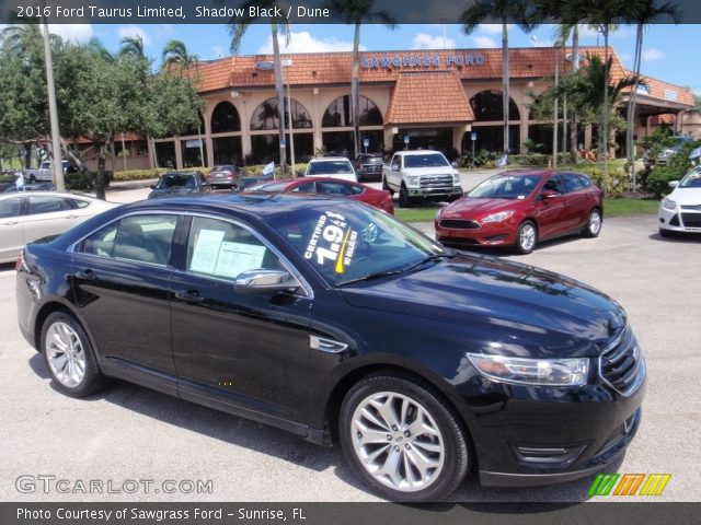 2016 Ford Taurus Limited in Shadow Black