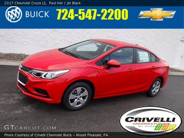 2017 Chevrolet Cruze LS in Red Hot