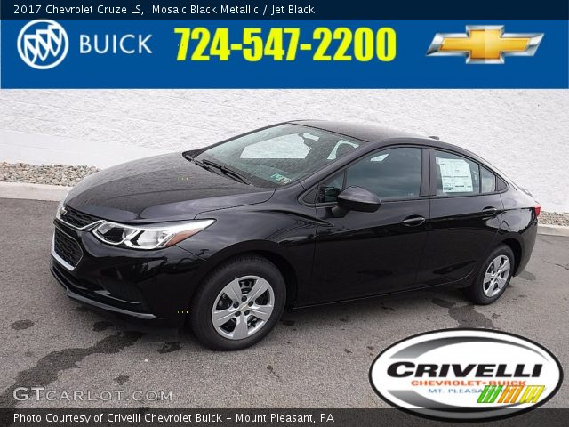 2017 Chevrolet Cruze LS in Mosaic Black Metallic