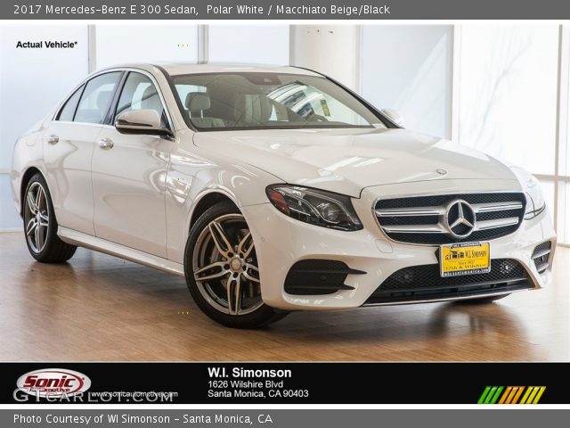 2017 Mercedes-Benz E 300 Sedan in Polar White