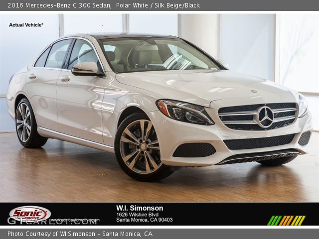 2016 Mercedes-Benz C 300 Sedan in Polar White