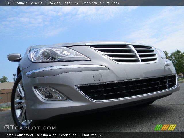 2012 Hyundai Genesis 3.8 Sedan in Platinum Silver Metallic