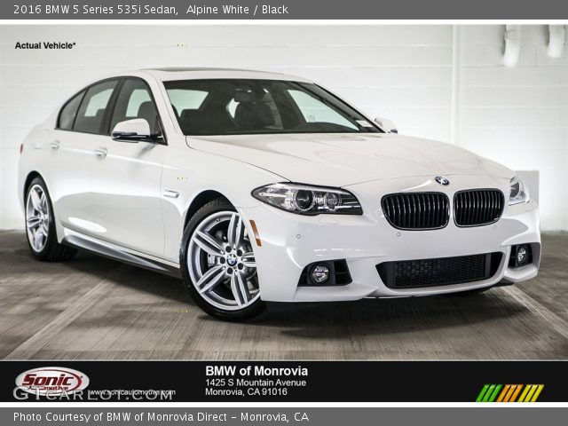 2016 BMW 5 Series 535i Sedan in Alpine White
