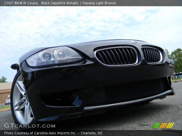 2007 BMW M Coupe in Black Sapphire Metallic