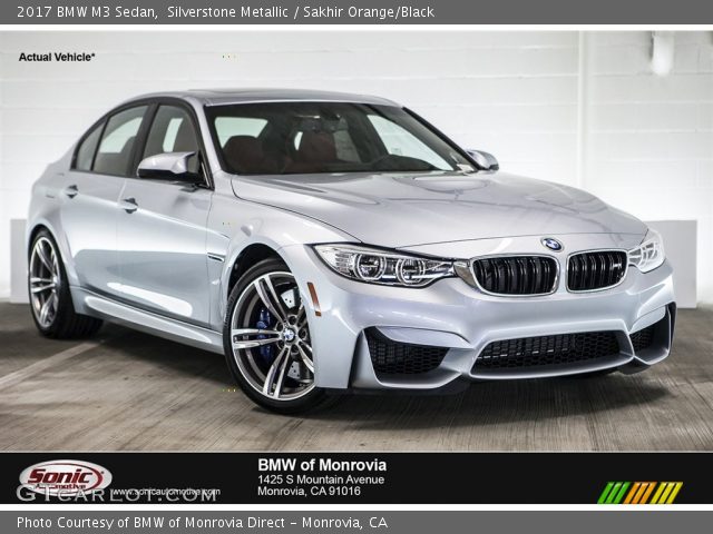 2017 BMW M3 Sedan in Silverstone Metallic