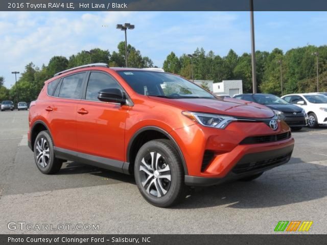 2016 Toyota RAV4 LE in Hot Lava