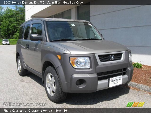 2003 Honda Element EX AWD in Satin Silver Metallic