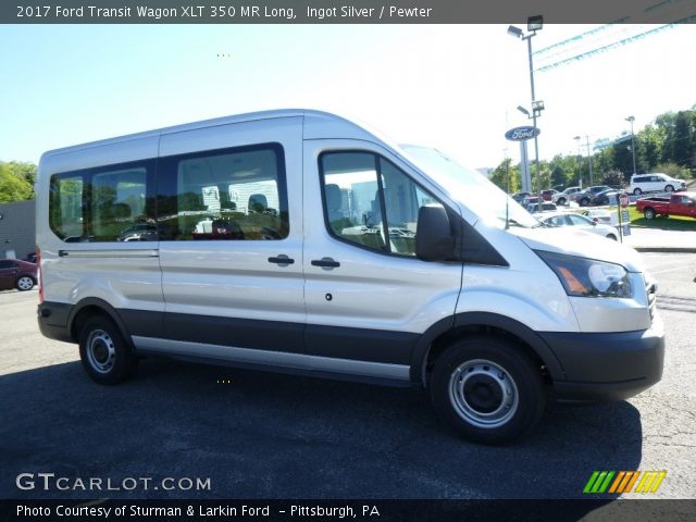2017 Ford Transit Wagon XLT 350 MR Long in Ingot Silver