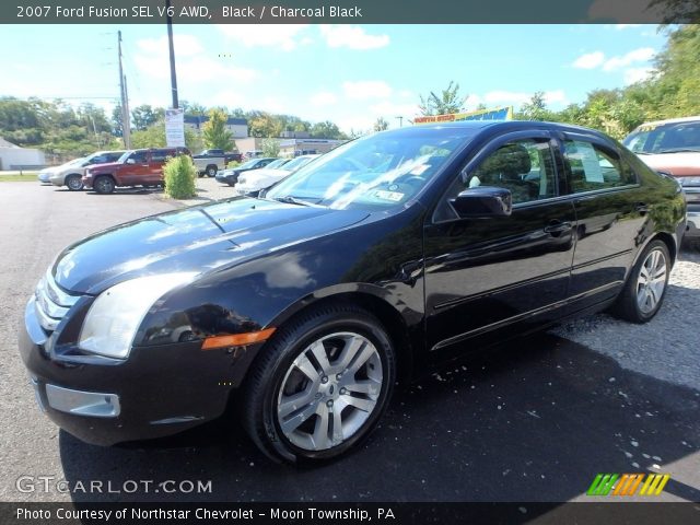 2007 Ford Fusion SEL V6 AWD in Black