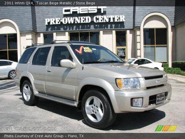 2001 Infiniti QX4  in Tuscan Beige Metallic