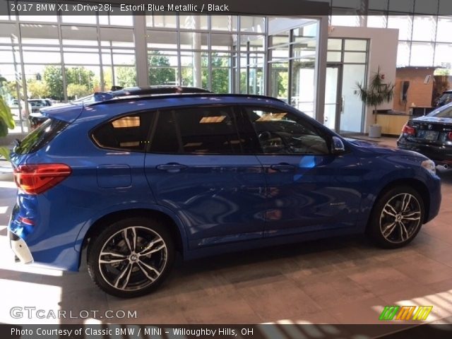 2017 BMW X1 xDrive28i in Estoril Blue Metallic