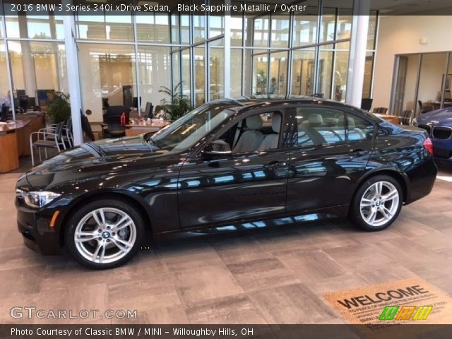 2016 BMW 3 Series 340i xDrive Sedan in Black Sapphire Metallic
